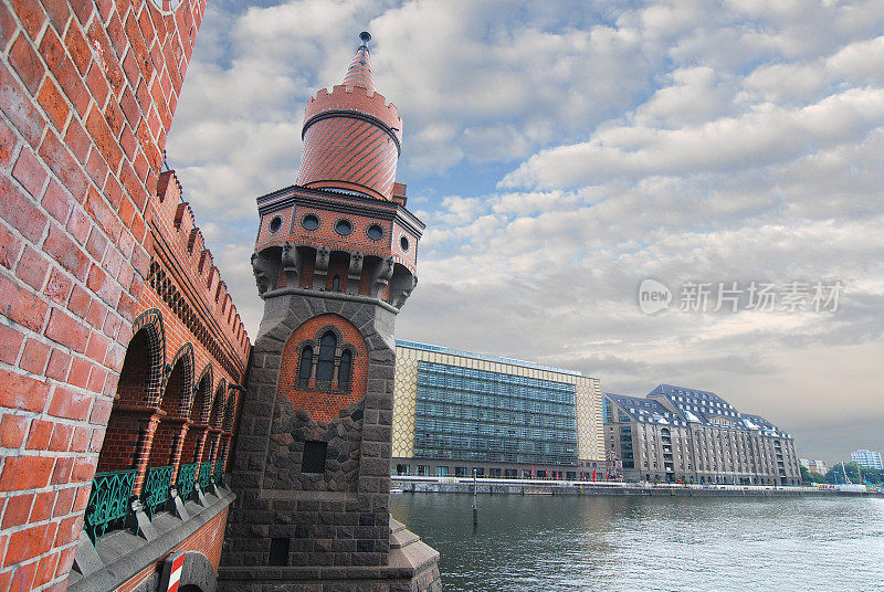 oberbaum brucke,柏林